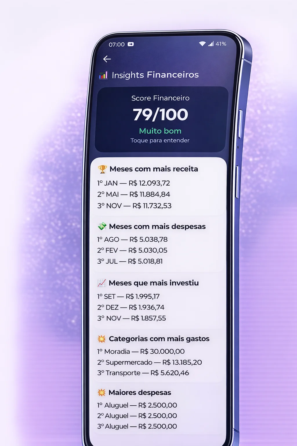 Seu score do mês — e o ranking do ano