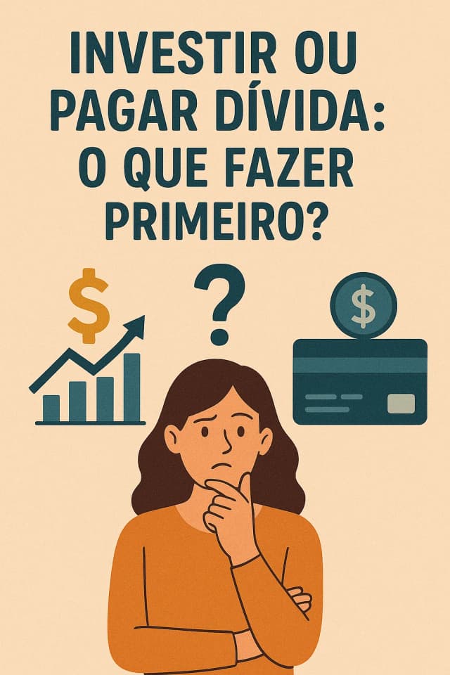 Investir ou pagar dívida: o que fazer primeiro?